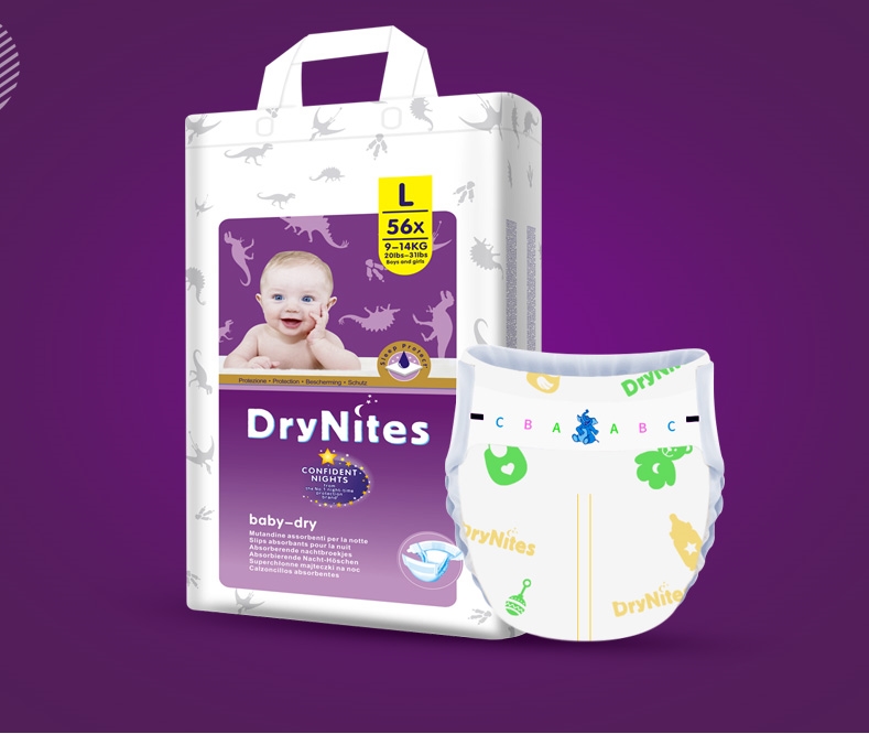 DryNites���{˹�K��ϵ�м���ѝ