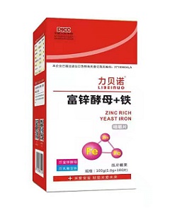 力貝諾富鋅酵母+鐵咀嚼片 力貝諾富鋅酵母+鐵咀嚼片