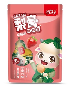 宅羊羊袋裝棒棒糖(草莓味) 宅羊羊袋裝棒棒糖(草莓味)